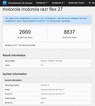 Motorola Razr Flex 27: Um Novo Smartphone Dobrável com Potentes Configurações Técnicas