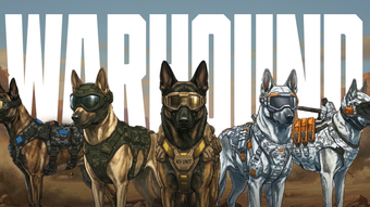 Warhound: Cães Geneticamente Modificados para Forças Armadas