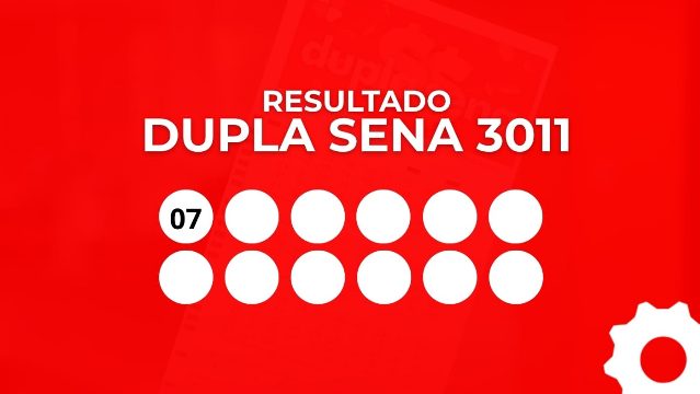 Dupla Sena 3011 sorteia hoje R$ 5 milhões; veja os números dos dois sorteios