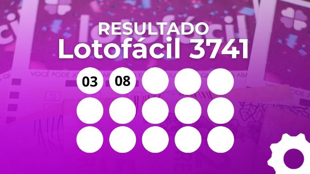 Resultado da Lotofácil 3741 de R$ 15 milhões: saiba agora os 15 números sorteados