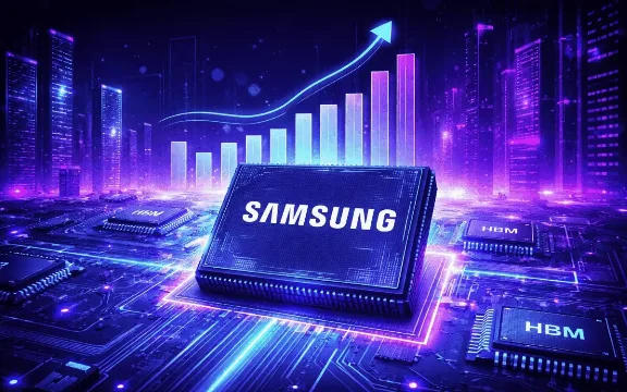 Samsung aumenta lucro operacional em 783% com boom de chips para inteligência artificial
