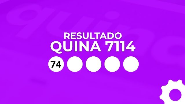 Quina 7114 com prêmio de R$ 21,5 milhões; confira os números sorteados