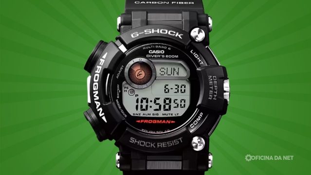 Casio pode relançar o clássico G-Shock Frogman com uma pulseira diferente