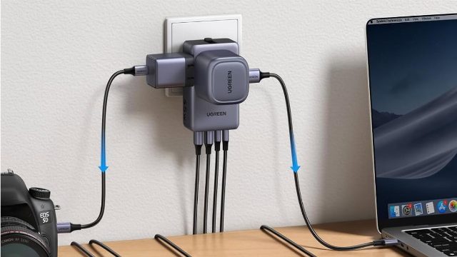 UGREEN’s 45W world travel adapter is back to its Prime Day low