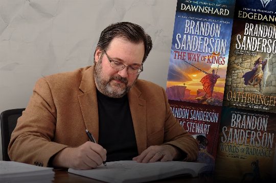 The busiest fantasy author alive explains how he writes so much faster than George R.R. Martin
