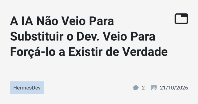 A IA e o Desenvolvedor: Uma Parceria Inovadora ou um Antagonista Sombrio?