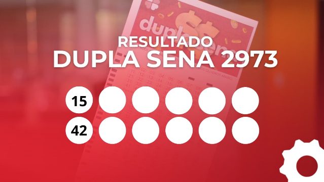 Resultado da Dupla Sena 2973: veja os números dos dois sorteios de hoje