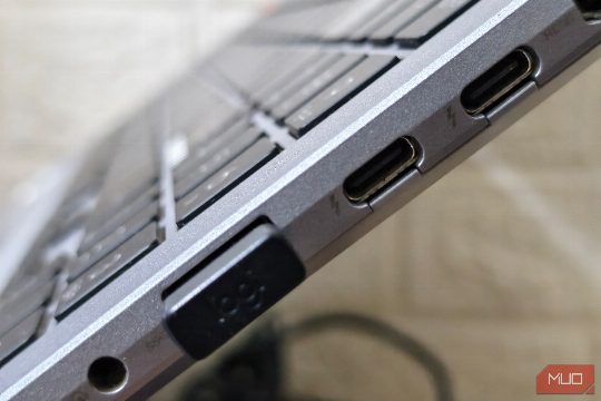 Your laptop has one real USB-C port, and you're probably using the wrong one