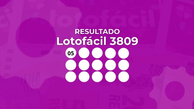 Lotofácil 3809: Resultado, Premiação e Dicas de Operação