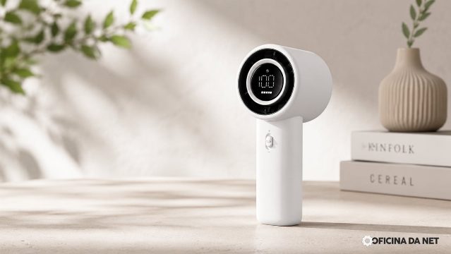 Xiaomi apresenta ventilador portátil com bateria de até 40 horas