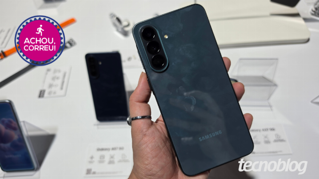 Galaxy A37 (256 GB) fica 52% mais barato com cupom no Magazine Luiza