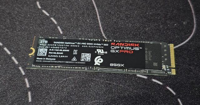 SanDisk Optimus GX Pro 850X: Um SSD Profissional para Jogos e Aplicações Profissionais
