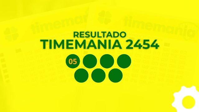 Resultado Timemania 2454: confira aqui o resultado atualizado