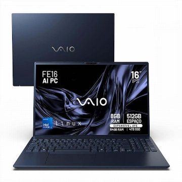 VAIO FE16: Um Notebook de Custo-Benefício com Intel Wildcat Lake