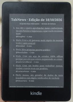 Criando um Plugin para Leitura do TabNews no Kindle: Um Guia Completo