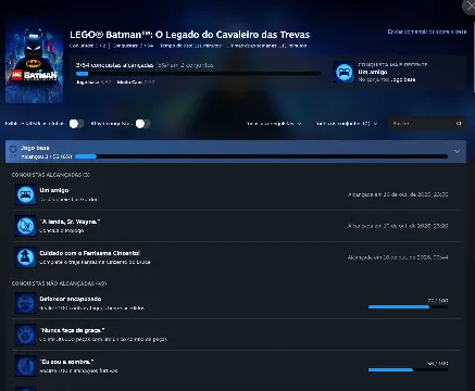 Reformulação no Steam agora separa conquistas do jogo base e expansões