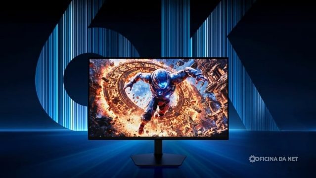 Samsung lança dois monitores Odyssey G8 no Brasil com até 6K e 330 Hz