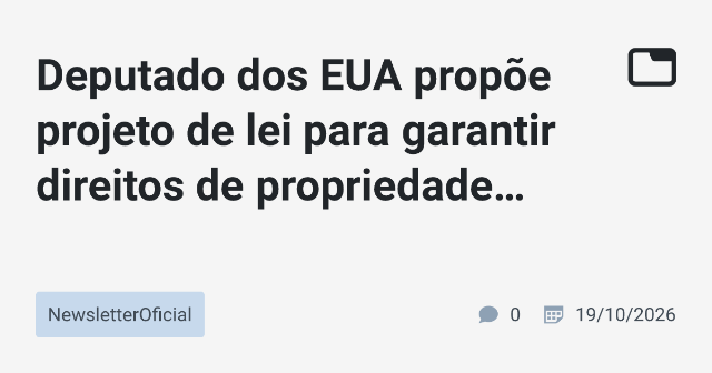 Proposta de Lei para Garantir Direitos de Propriedade sobre Jogos Digitais