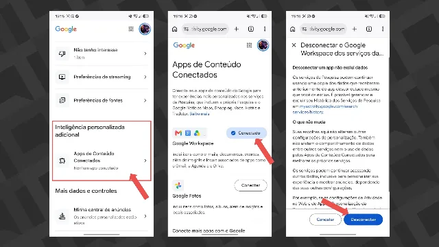 Como Impedir que o Google Use seus E-mails e Fotos em Anúncios