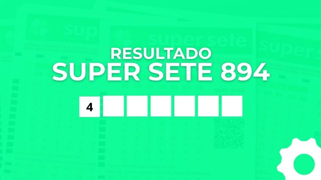 Super Sete 894: veja o resultado das sete colunas de hoje