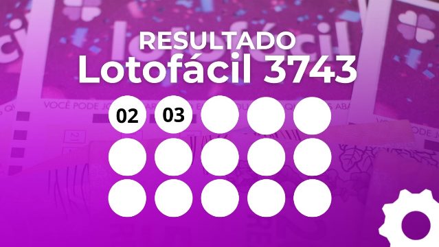 Resultado da Lotofácil 3743: veja os 15 números sorteados e quantos acertaram