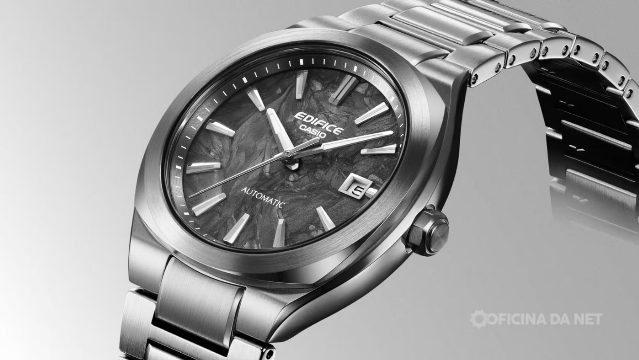 Casio lança cinco novos relógios automáticos Edifice com fibra de carbono e cristal de safira
