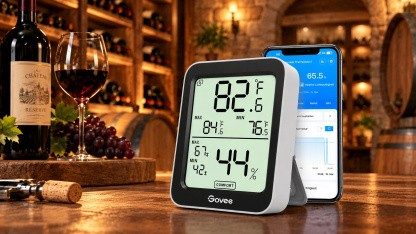 Smartes Thermometer mit Hygrometer: Einfache Installation und Benutzung