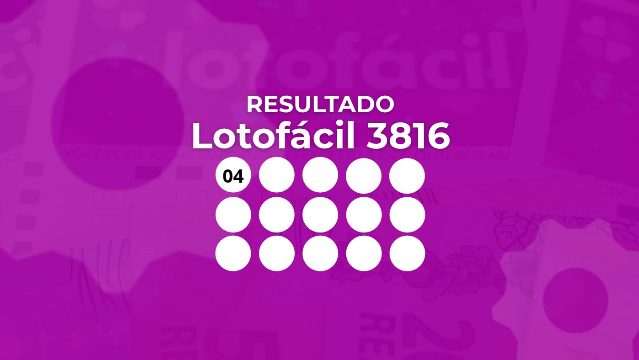 Resultado Lotofácil 3816 com sorteio de R$ 2 milhões hoje; veja os números