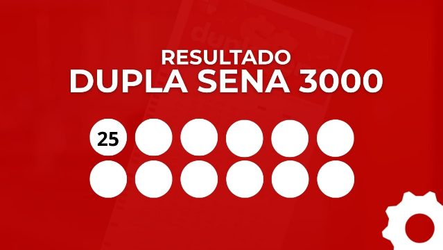 Resultado da Dupla Sena 3000: veja aqui os números do sorteio que foi adiado