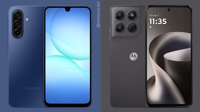 Comparativo: Galaxy A17 5G vs Moto G37 - Qual Celular Vale Mais a Pena?