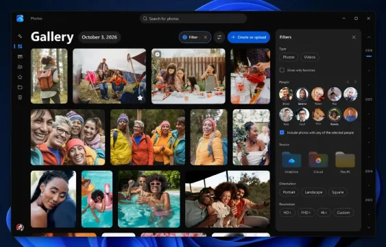 Microsoft Reformula o Aplicativo Fotos do Windows 11: Uma Central de Imagens Inovadora