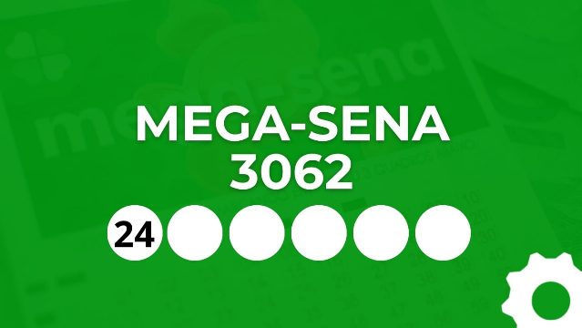 Resultado Mega-Sena 3062: prêmio de R$ 38 milhões será sorteado hoje