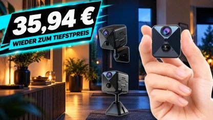 Mini-Kamera 4K mit Akku und Nachtsicht für unter 36 Euro