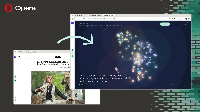 Opera libera IA que roda no próprio PC para usar em sites e extensões