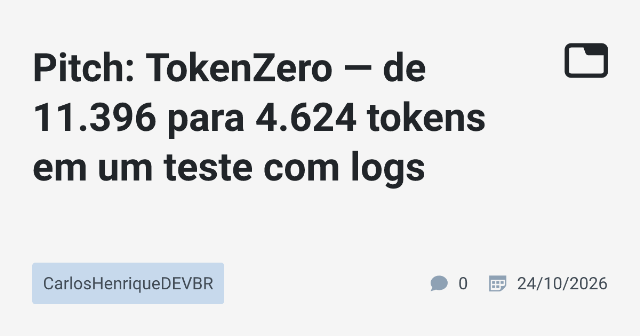 Análise Detalhada do Projeto TokenZero: Redução de Tokens e Considerações Práticas