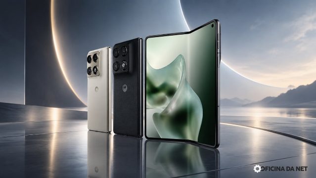 Motorola provoca Apple e antecipa novo dobrável mais largo