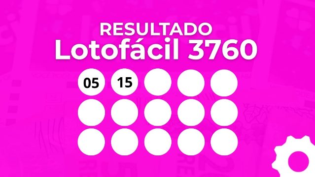 Resultado Lotofácil 3760 de R$ 8 milhões: veja os números sorteados e ganhadores