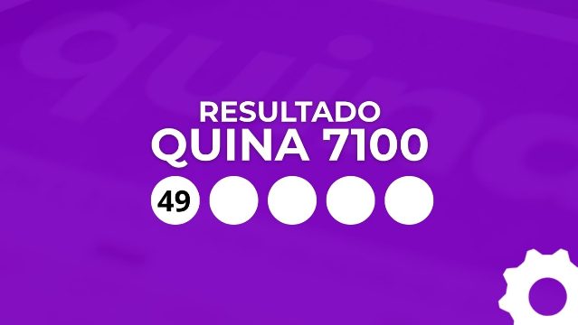 Quina 7100: resultado de hoje, números sorteados e prêmio de R$ 1,5 milhão