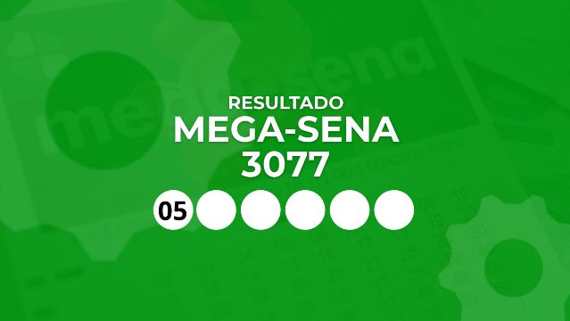 Mega-Sena 3077 pode pagar R$ 320 milhões hoje; confira o resultado