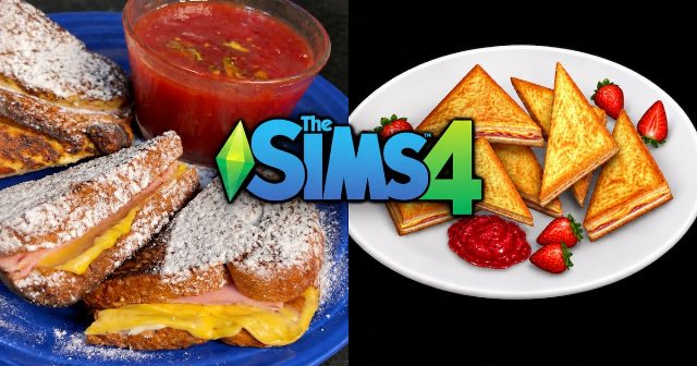 Como Preparar o Monte Cristo Sandwich de The Sims 4 na Vida Real
