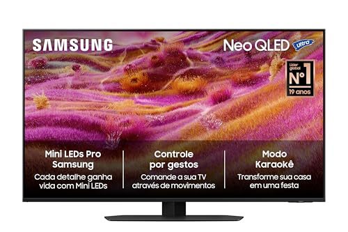 Hora de renovar a sala: selecionamos TVs Neo QLED e QLED Samsung em promoção na Amazon