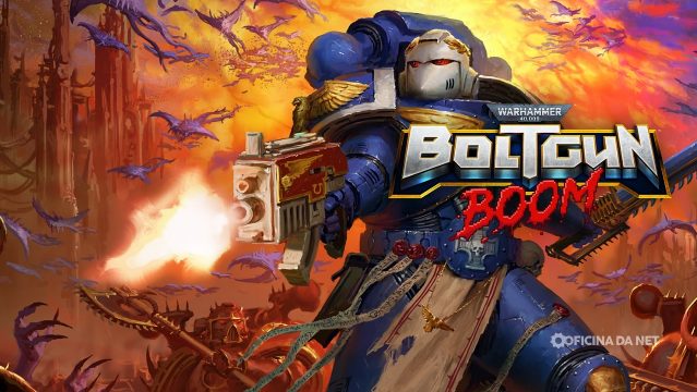 Warhammer 40.000: Boltgun Boom liberado no Android e iPhone com tiro, explosões e ação retrô