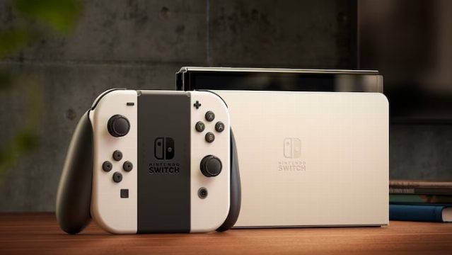 Nintendo Switch OLED com Super Mario Bros. Wonder e Nintendo Switch Online em Promoção
