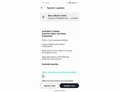 Motorola Edge 70 Pro começa a receber atualização para o Android 17