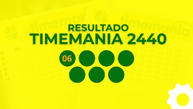 Timemania 2440 de R$ 13 milhões hoje; veja o resultado do sorteio