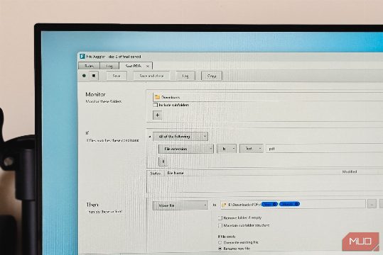 My Downloads folder cleans itself now, and every file lands where it belongs