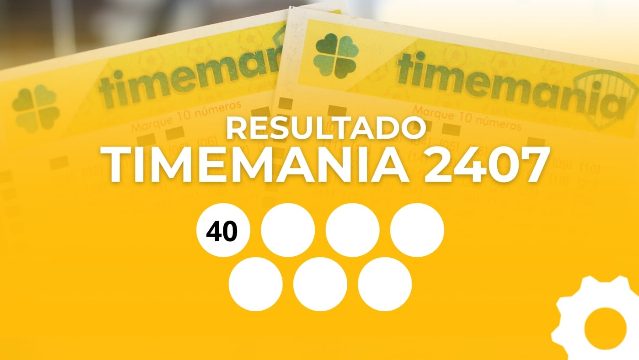 Resultado da Timemania 2407: veja os números sorteados e Time do Coração