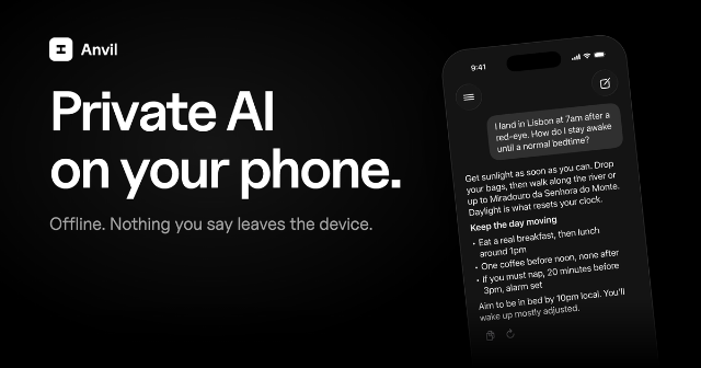 Anvil: Um Assistente de IA Privado para iPhone