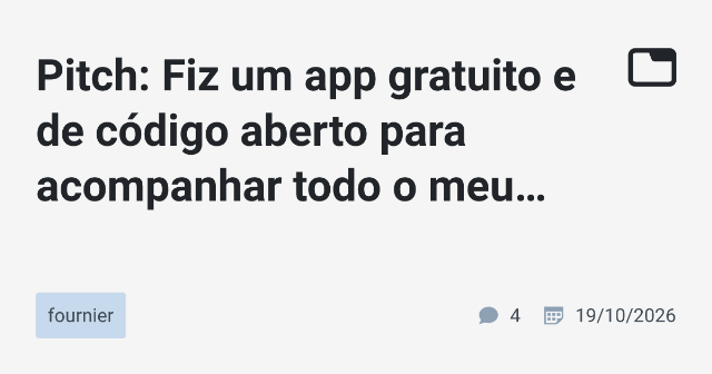 4Nier Patrimônio Auditável: Um App de Códigos Abertos para Gestão de Patrimônio